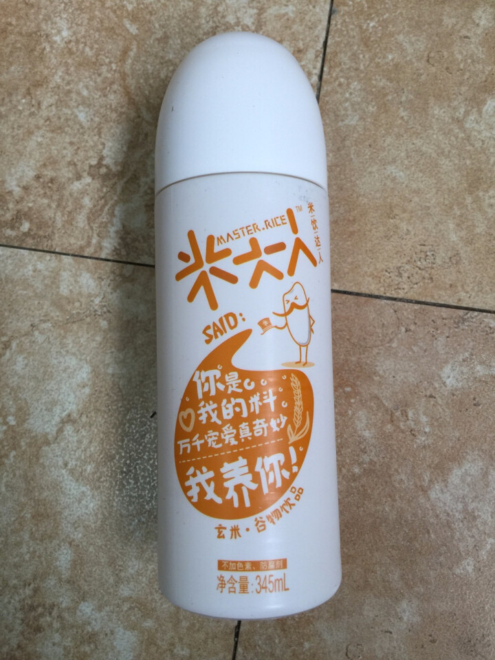 米大人 米露大米谷物饮料6瓶礼盒装 （345 ml*6瓶） 玄米（糙米）味怎么样，好用吗，口碑，心得，评价，试用报告,第3张