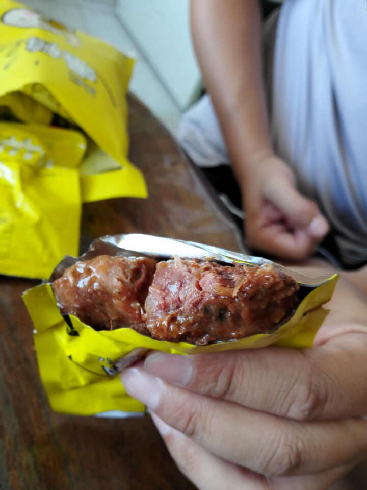 【京东自有品牌】八享时 嘬鸭 卤鸭脖子200g 麻辣味 肉干肉脯 零食特产 卤味小吃怎么样，好用吗，口碑，心得，评价，试用报告,第6张