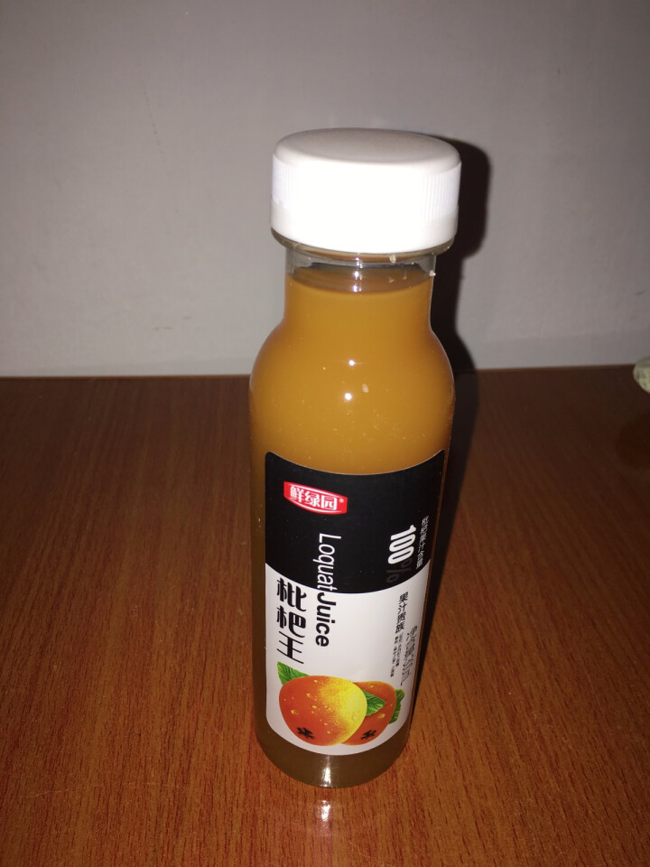 鲜绿园 枇杷汁100%枇杷王枇杷原浆果汁饮料大瓶饮料300ml 单瓶装试饮活动怎么样，好用吗，口碑，心得，评价，试用报告,第2张