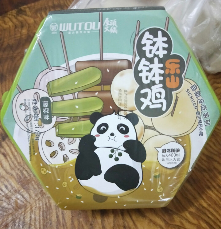 屋头（WUTOU）串串香 钵钵鸡 冷锅速食火锅 藤椒味373g怎么样，好用吗，口碑，心得，评价，试用报告,第2张