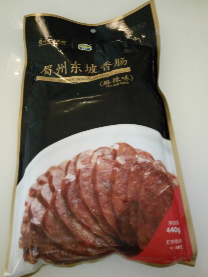 王家渡 眉州东坡香肠 麻辣味  440g/袋 眉州东坡酒楼同款 川味腊肠 方便速食 食用百搭怎么样，好用吗，口碑，心得，评价，试用报告,第2张