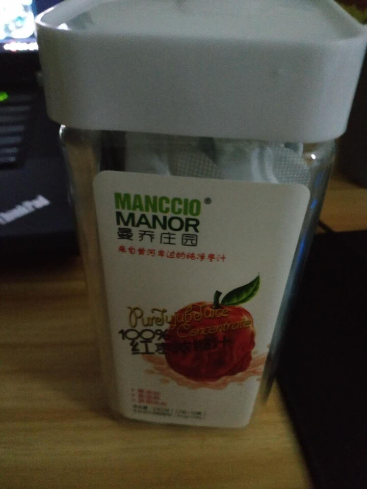 曼乔庄园（MANCCIO MANOR） 正品枣汁饮料红枣汁192g百分百浓缩红枣汁 红枣汁192g（12g*16条）怎么样，好用吗，口碑，心得，评价，试用报告,第3张