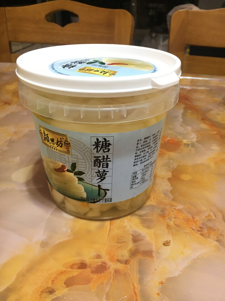 颍思坊 糖醋萝卜1000g酸萝卜泡菜 农家特产糖醋泡萝卜酸辣萝卜下饭菜酱菜酸甜鲜爽脆爽口萧山萝卜怎么样，好用吗，口碑，心得，评价，试用报告,第3张