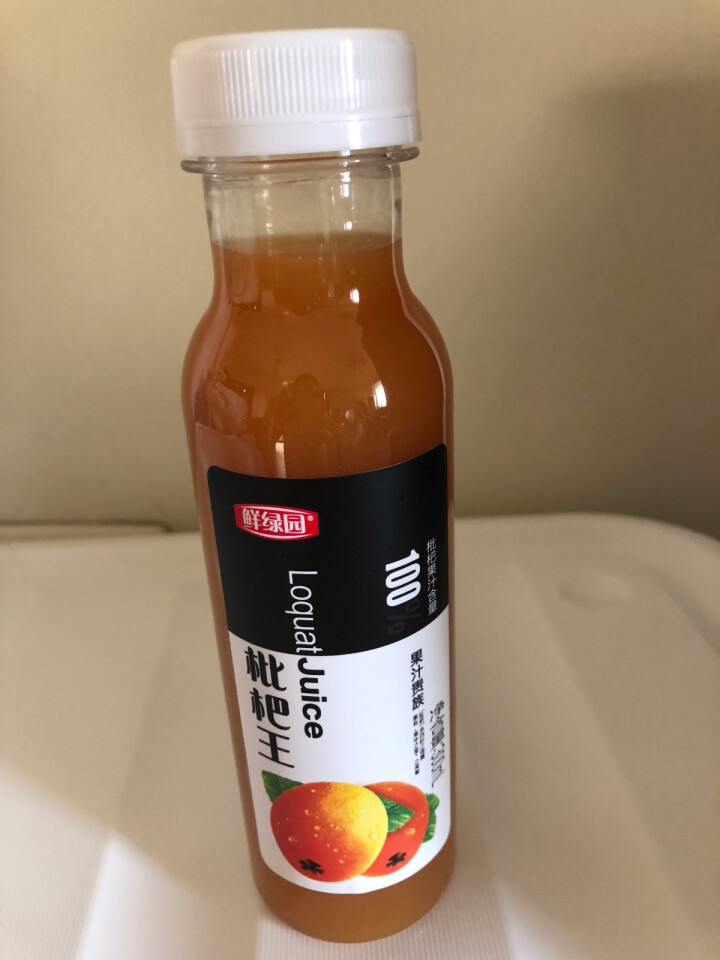 鲜绿园 枇杷汁100%枇杷王枇杷原浆果汁饮料大瓶饮料300ml 单瓶装试饮活动怎么样，好用吗，口碑，心得，评价，试用报告,第4张