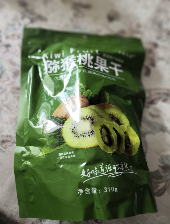 亨泰丰源 猕猴桃果干 奇异果脯蜜饯 休闲零食小吃 绿心 310g/袋怎么样，好用吗，口碑，心得，评价，试用报告,第2张