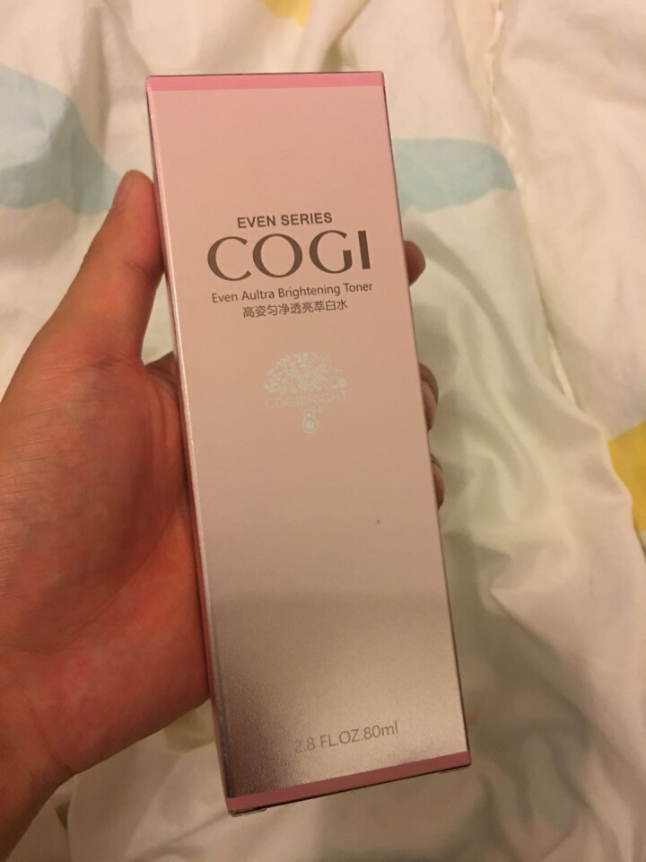 高姿COGI匀净透亮萃白水80ml（大白水补水保湿爽肤水护肤）怎么样，好用吗，口碑，心得，评价，试用报告,第2张