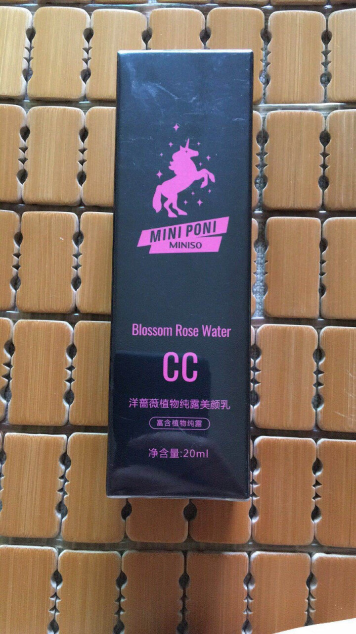 名创优品（MINISO） mini poni 洋蔷薇植物纯露美颜乳 CC霜 25ml怎么样，好用吗，口碑，心得，评价，试用报告,第2张