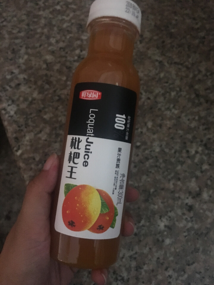 鲜绿园 枇杷汁100%枇杷王枇杷原浆果汁饮料大瓶饮料300ml 单瓶装试饮活动怎么样，好用吗，口碑，心得，评价，试用报告,第2张