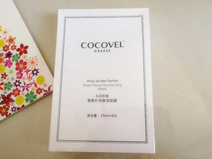 cocovel五月玫瑰补水面膜保湿收缩毛孔水润控油清爽 五片装怎么样，好用吗，口碑，心得，评价，试用报告,第2张