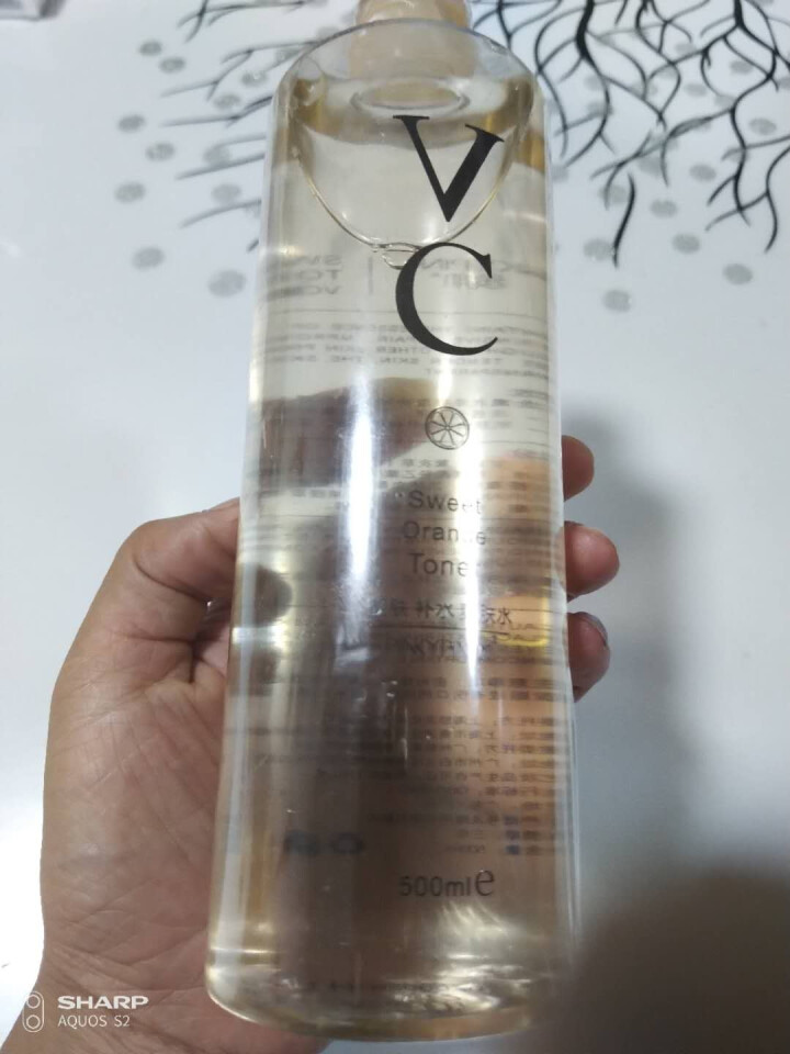 vc水爽肤水补水保湿控油定妆收缩毛孔化妆水大瓶正品非泰国 VC爽肤水500ml怎么样，好用吗，口碑，心得，评价，试用报告,第4张