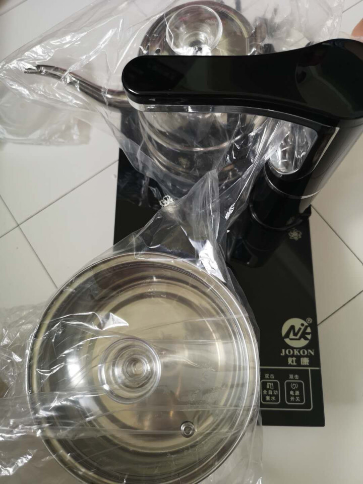 灶康ZK343 上水电茶炉 智能全自动泡茶炉 家用电茶炉 茶具双炉 可嵌入茶盘电水壶 包邮节能烧水炉 黑色 桶装水款怎么样，好用吗，口碑，心得，评价，试用报告,第4张