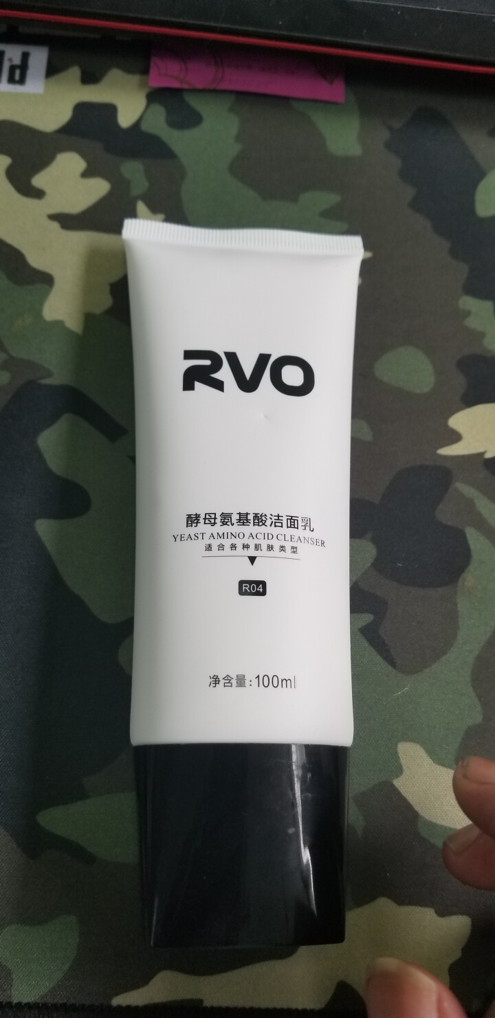 RVO洗面奶 氨基酸洁面乳100ml（温和洁面 深层清洁 氨基酸系 敏感肌 洗面奶 男女适用 ） 白色怎么样，好用吗，口碑，心得，评价，试用报告,第4张