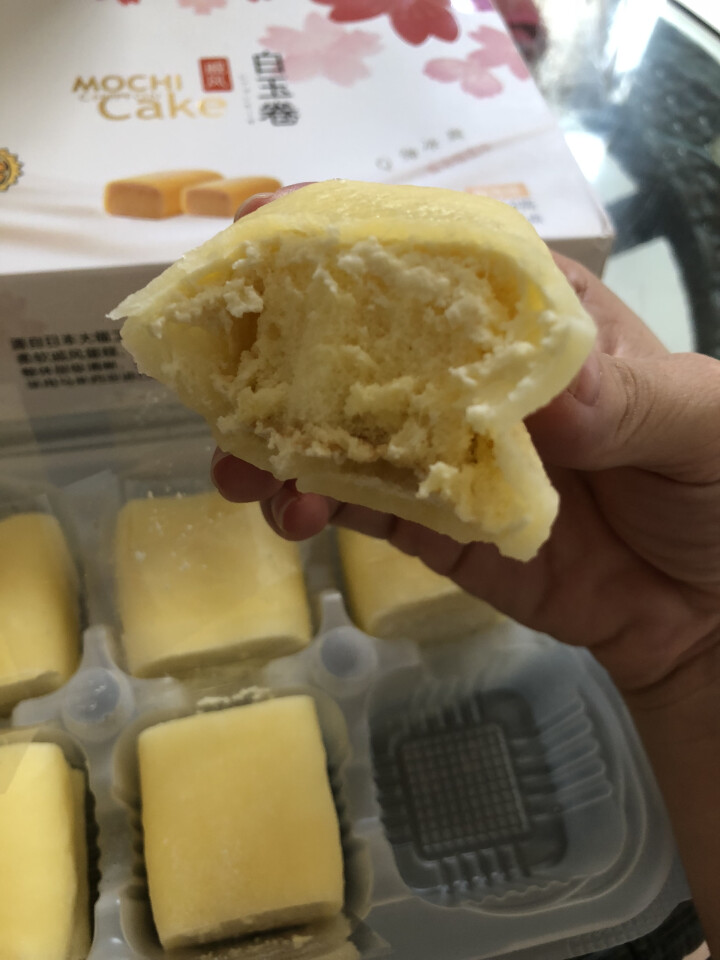 麦香威尔 戚风白玉卷 榴莲味 蛋糕 下午茶甜品 210g怎么样，好用吗，口碑，心得，评价，试用报告,第4张