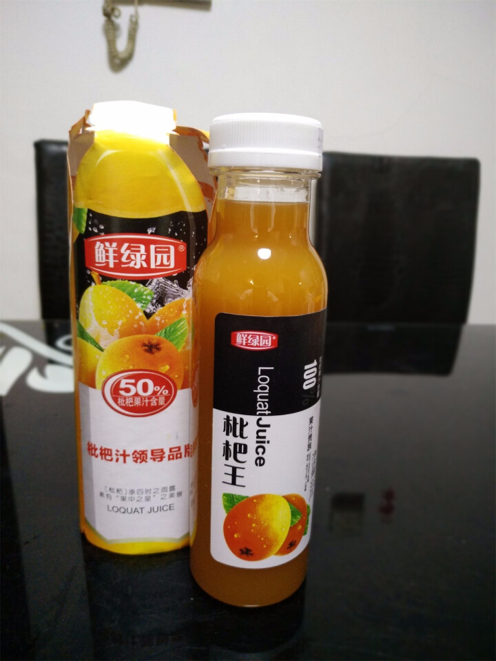 鲜绿园 枇杷汁100%枇杷王枇杷原浆果汁饮料大瓶饮料300ml 单瓶装试饮活动怎么样，好用吗，口碑，心得，评价，试用报告,第2张