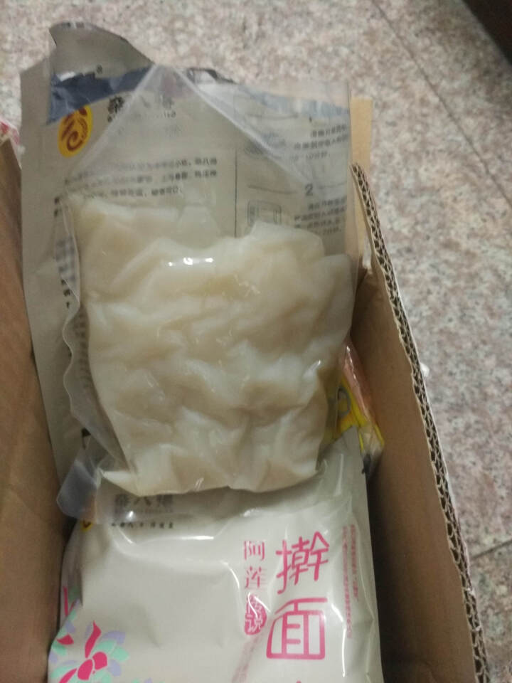 阿莲传说真空香辣凉皮擀面300g*5袋 陕西特产低脂方便冷面包邮怎么样，好用吗，口碑，心得，评价，试用报告,第3张