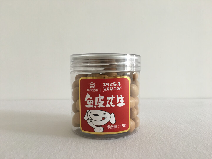 【京东JOY联名款】如水 坚果炒货 香脆可口休闲零食小吃 鱼皮花生138g/桶怎么样，好用吗，口碑，心得，评价，试用报告,第2张