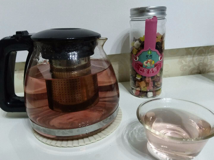 【3罐装送蘑菇杯】茗愿 水果茶 巴黎香榭 果粒茶 洛神花果茶 果干茶泡水喝的养生花草茶 送杯子怎么样，好用吗，口碑，心得，评价，试用报告,第4张