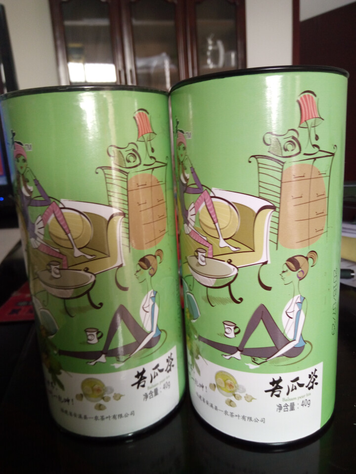 一农 山间禾木苦瓜茶2罐 40g/罐 养生茶饮 苦瓜茶2罐怎么样，好用吗，口碑，心得，评价，试用报告,第2张