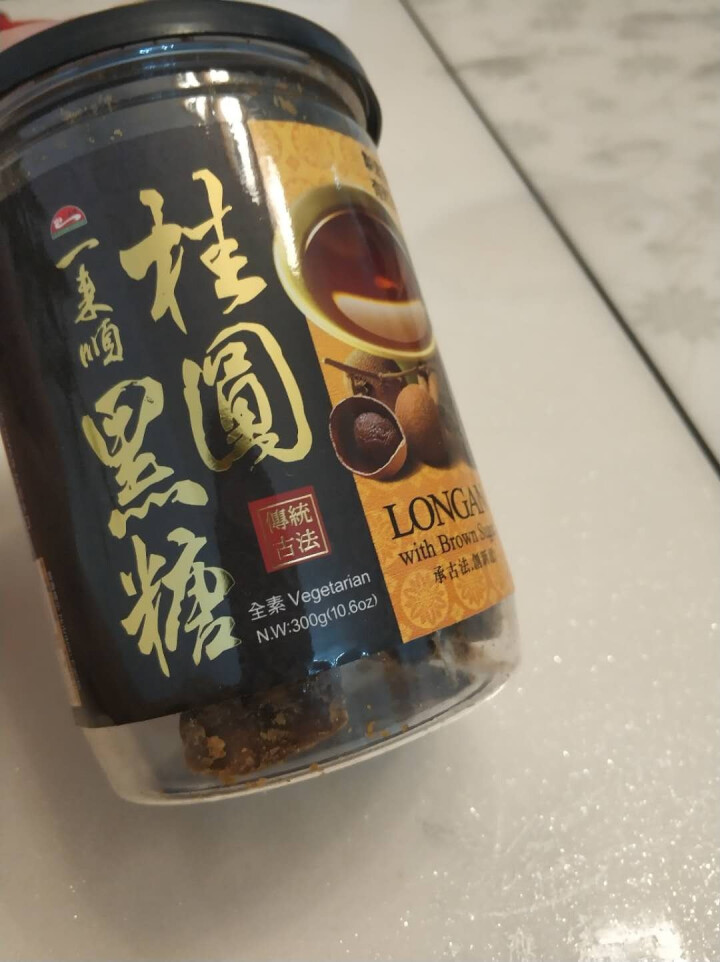 台湾一来顺 黑糖姜茶 黑糖块 进口零食  桂圆老姜口味不加香精 台湾特产伴手礼（推荐老人 女士） 桂圆怎么样，好用吗，口碑，心得，评价，试用报告,第4张