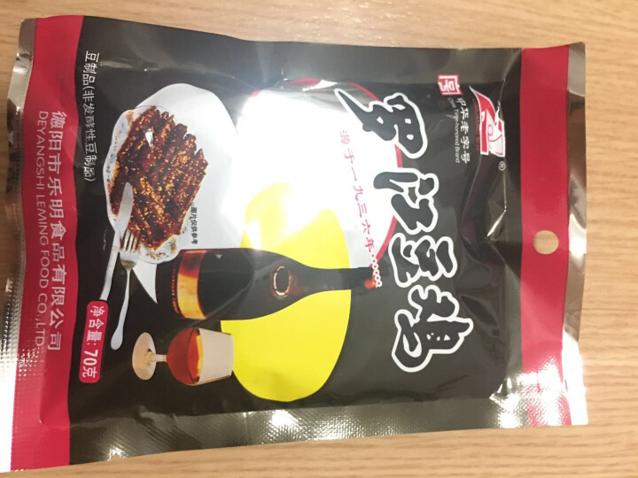 罗江（LUOJIANG） 罗江豆鸡休闲零食品豆皮制品素食四川特产中华老字号 麻辣味70g怎么样，好用吗，口碑，心得，评价，试用报告,第2张