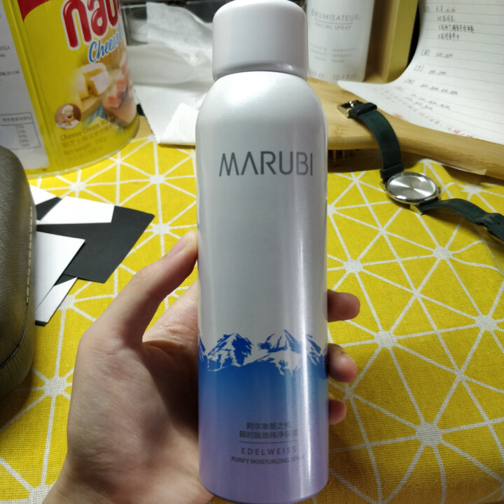 丸美（MARUBI）雪绒花纯净保湿喷雾150ml（爽肤水 补水 滋润）怎么样，好用吗，口碑，心得，评价，试用报告,第2张