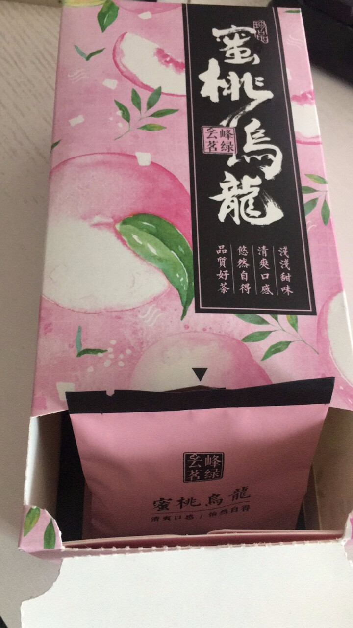 云峰茗绿 蜜桃乌龙茶 60g/喝 水果茶果粒茶 蜜桃茶 独立包装 3g*20小包怎么样，好用吗，口碑，心得，评价，试用报告,第2张