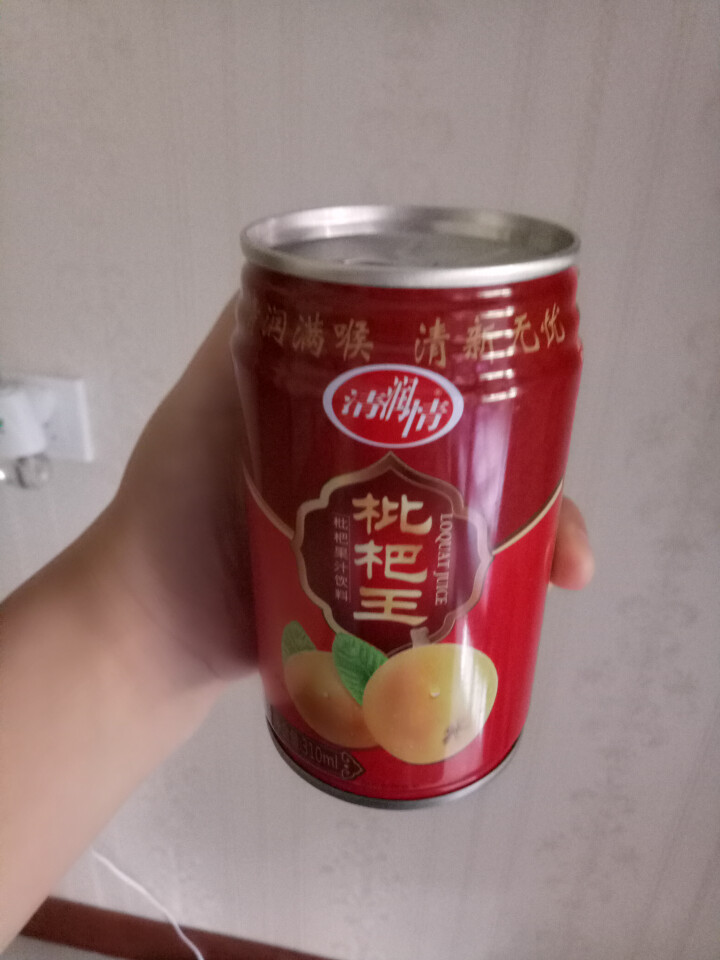 清润情 【绿色食品认证】 酸甜枇杷果汁儿童健康饮料 310ML*1罐试饮装100%原浆果汁冰镇更爽口 310ML*1罐试饮装怎么样，好用吗，口碑，心得，评价，试,第5张