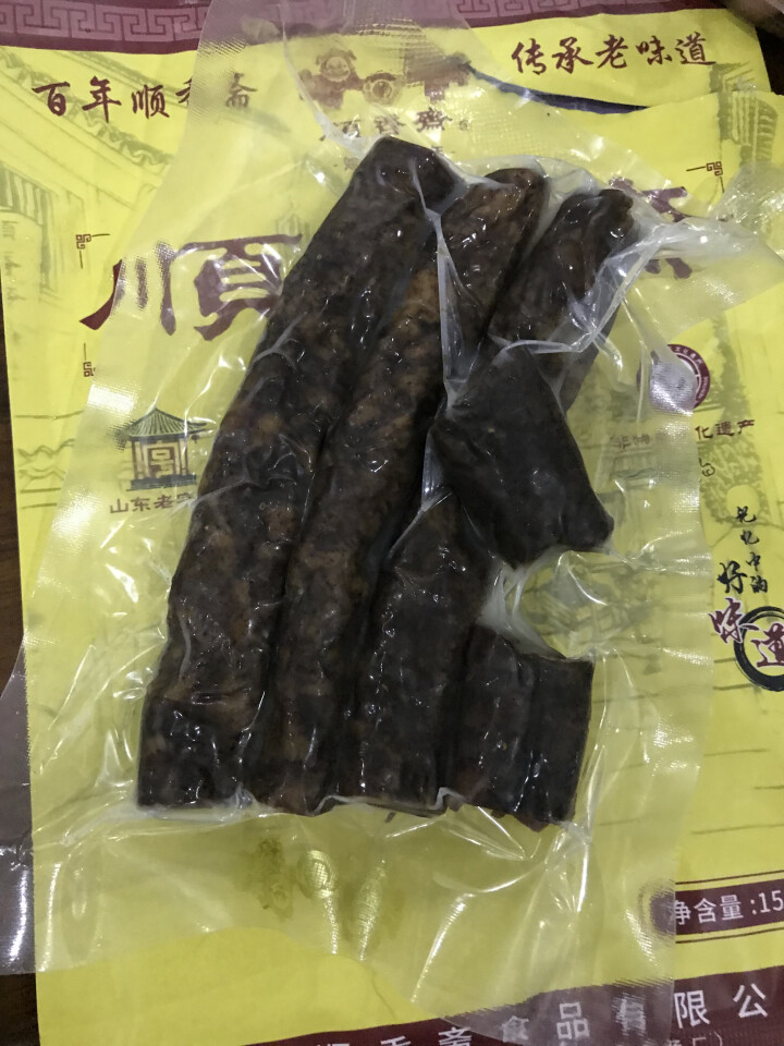 顺香齋 顺香斋山东特产莱芜香肠正宗口镇南肠腊肠即食风干肠黑肠150g袋装怎么样，好用吗，口碑，心得，评价，试用报告,第3张