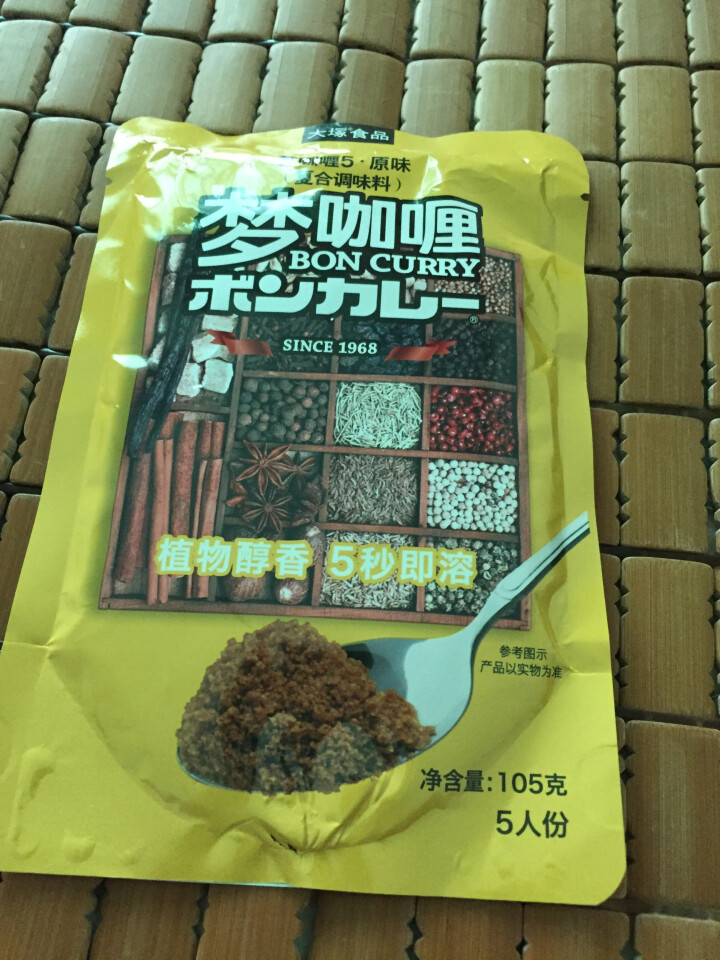 梦咖喱 梦5日式速溶咖喱粉 咖喱调味料105g 原味怎么样，好用吗，口碑，心得，评价，试用报告,第2张