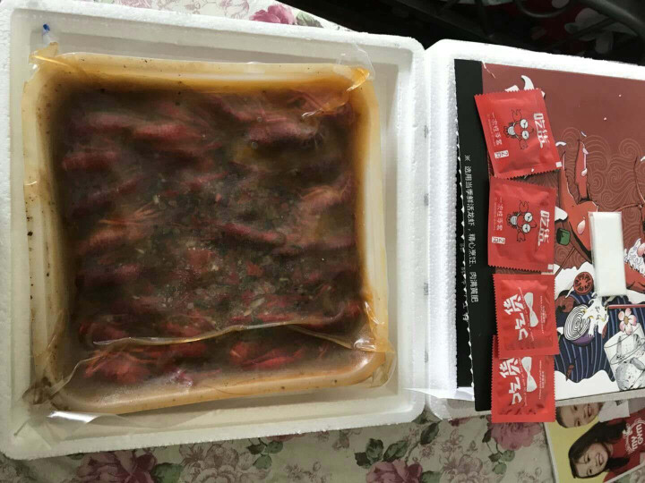 黄河口馆 景明 麻辣小龙虾1.6kg 4,第4张