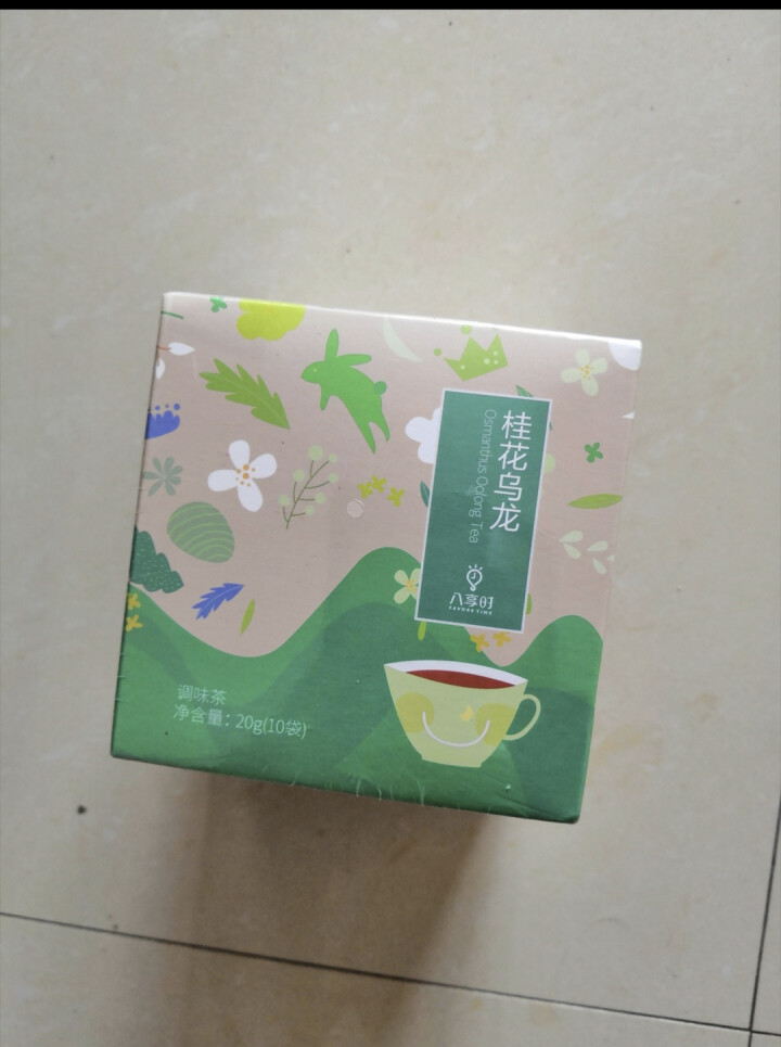 【京东自有品牌】八享时桂花乌龙茶10袋（2g*10）透明三角茶包 时尚铁观音怎么样，好用吗，口碑，心得，评价，试用报告,第2张