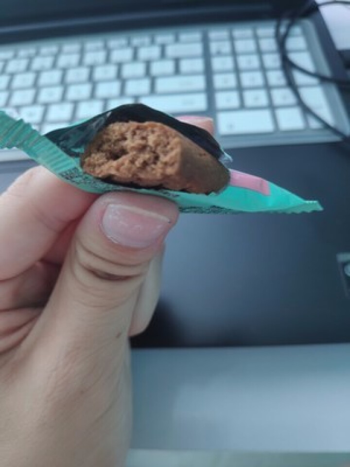 蔡记 微爱浓情小点 糖果饼干 大礼包4种口味 巧克力味摩卡味椰奶味榴莲味礼盒送女友儿童零食 椰奶味 袋装 118克怎么样，好用吗，口碑，心得，评价，试用报告,第2张