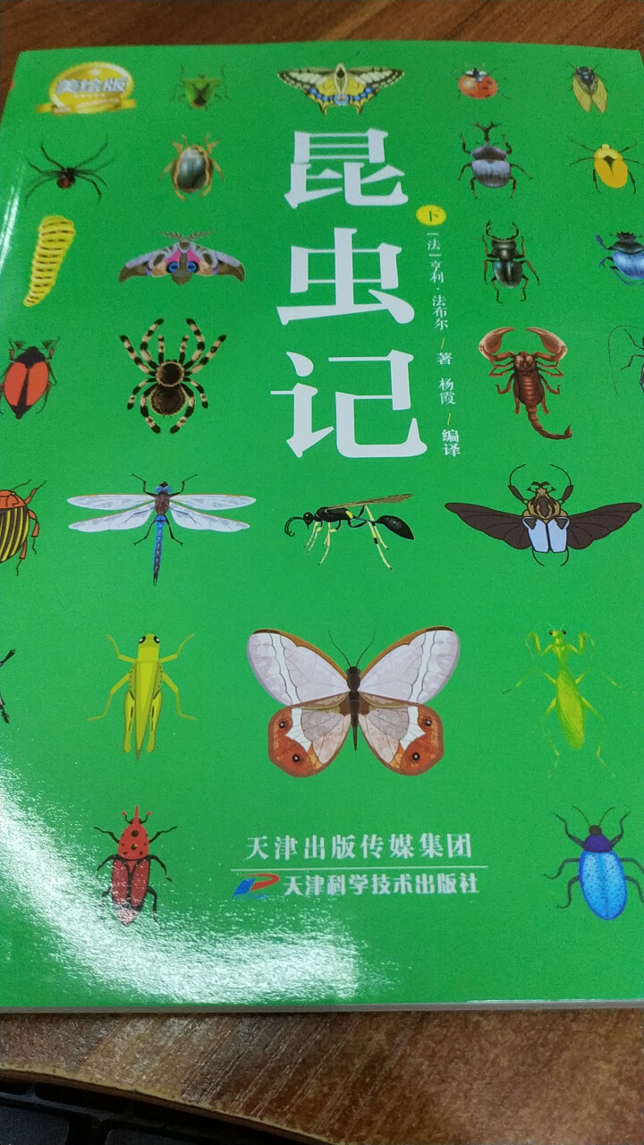 昆虫记（上中下3册）【法】法布尔.昆虫记美绘版世界文学教育部推荐八年级上新课标读物课外阅读畅销书 昆虫记3本怎么样，好用吗，口碑，心得，评价，试用报告,第2张