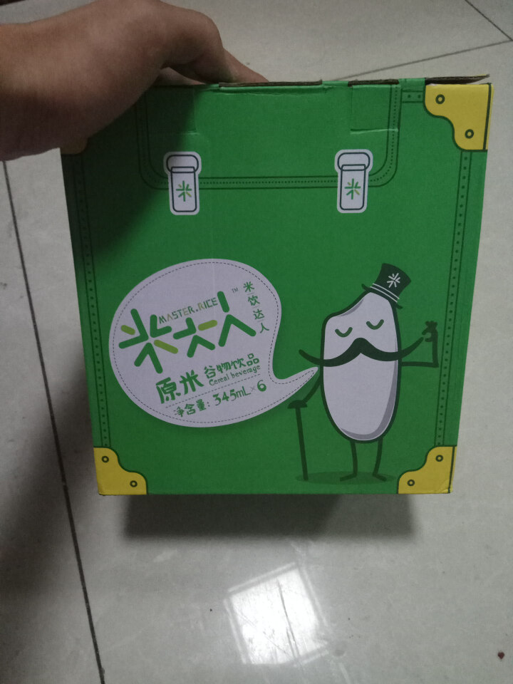 米大人 米露大米谷物饮料6瓶礼盒装  （345 ml*6罐） 原米味 默认1怎么样，好用吗，口碑，心得，评价，试用报告,第4张