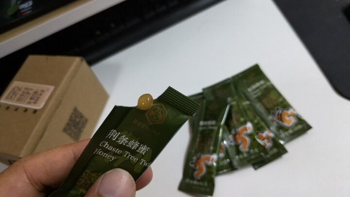 树新蜂（Tree new bee） 蜂巢蜜嚼着吃盒装蜂蜜纯正天然野生农家自产荆条蜂蜜巢蜂巢蜜 荆条蜜便携装怎么样，好用吗，口碑，心得，评价，试用报告,第5张