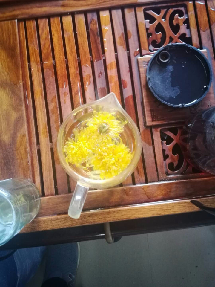 洱家茗茶 金丝皇菊花茶一朵一杯30朵/盒花草茶独立包装 大黄菊花胎菊茶 江西修水贡菊花茶怎么样，好用吗，口碑，心得，评价，试用报告,第4张