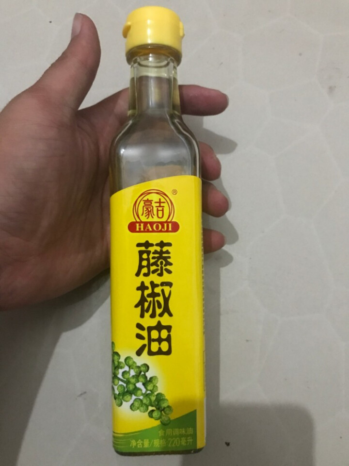 【豪吉旗舰店】四川藤椒油 麻油 食用调油 凉拌菜 调味料 220ml怎么样，好用吗，口碑，心得，评价，试用报告,第2张