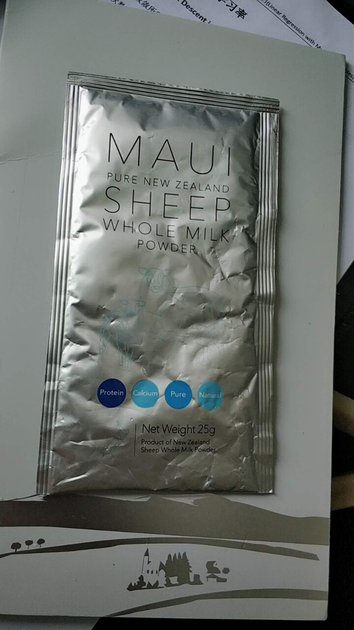 Maui全脂羊奶粉  试饮装25g  新西兰进口高钙成人奶粉学生女士中老年绵羊奶粉怎么样，好用吗，口碑，心得，评价，试用报告,第2张