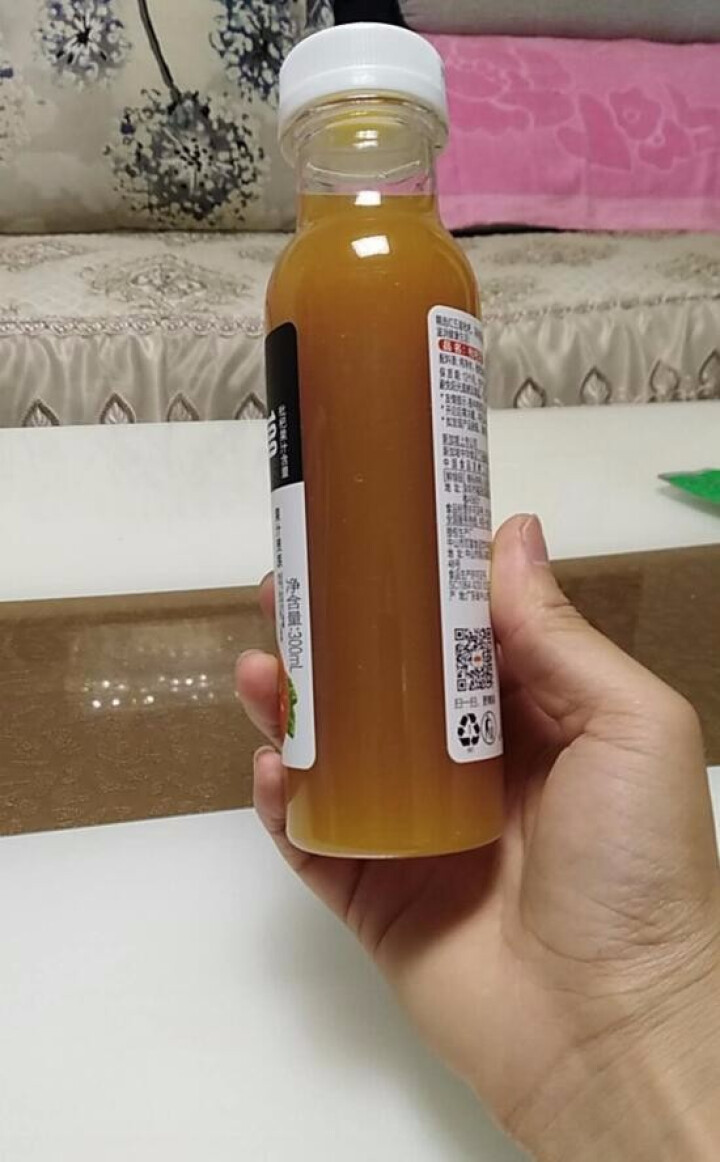 鲜绿园 枇杷汁100%枇杷王枇杷原浆果汁饮料大瓶饮料300ml 单瓶装试饮活动怎么样，好用吗，口碑，心得，评价，试用报告,第2张