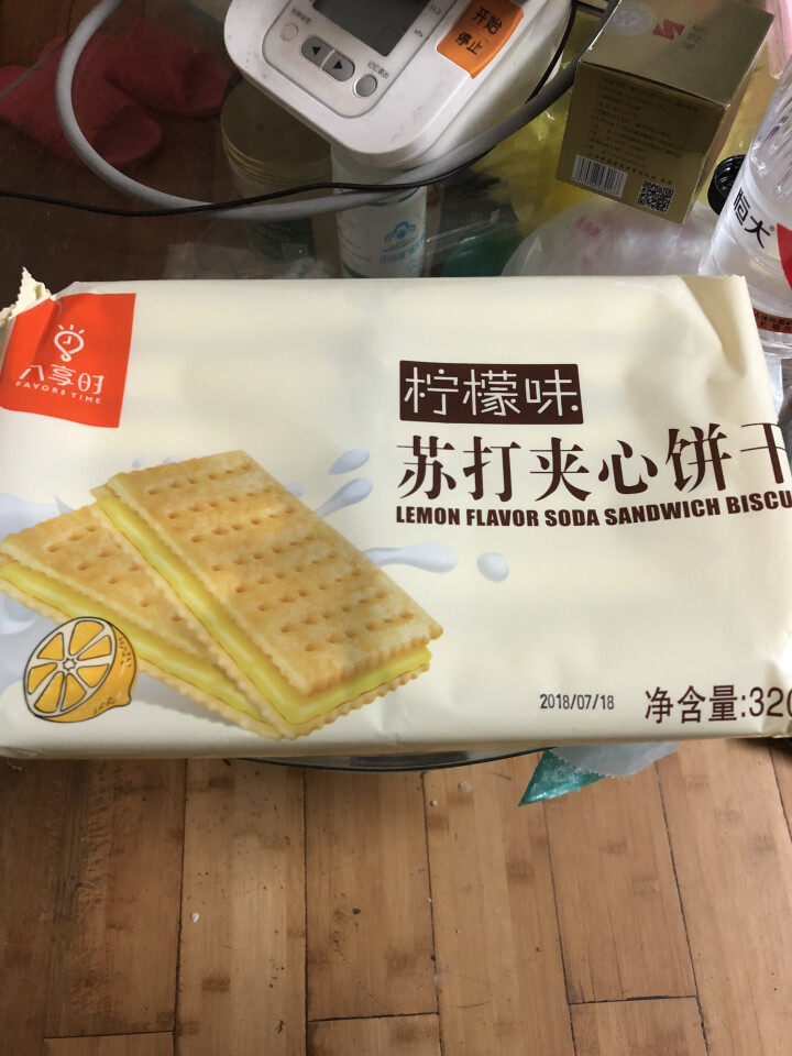 【京东自有品牌】八享时 苏打夹心饼干 柠檬味 320g/袋 蛋糕 休闲零食怎么样，好用吗，口碑，心得，评价，试用报告,第2张