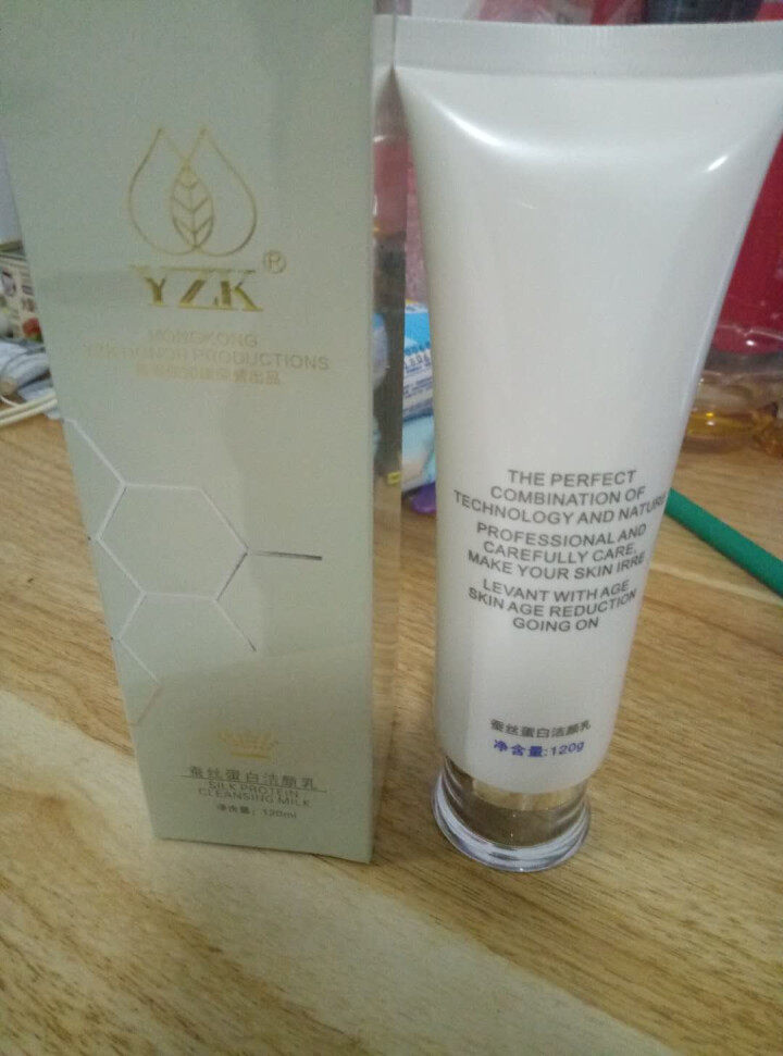 YZK医知康蚕丝蛋白洁颜乳120ml怎么样，好用吗，口碑，心得，评价，试用报告,第4张