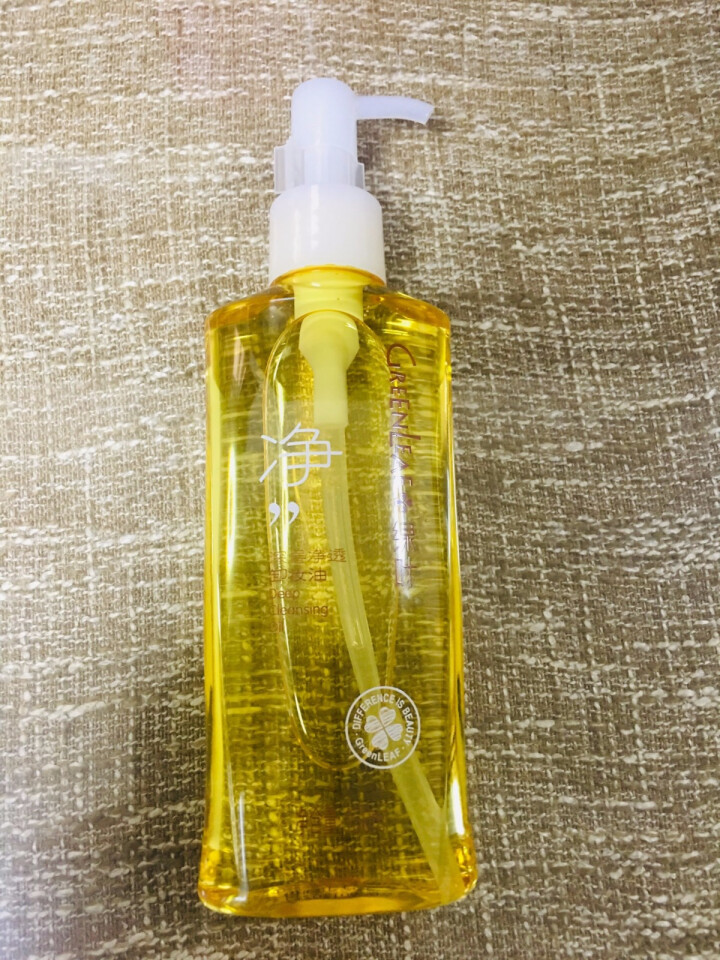 绿叶 深层净透卸妆油150ml（脸部卸妆 眼部唇部 溶解黑头卸妆液 深层清洁 清爽控油）怎么样，好用吗，口碑，心得，评价，试用报告,第5张