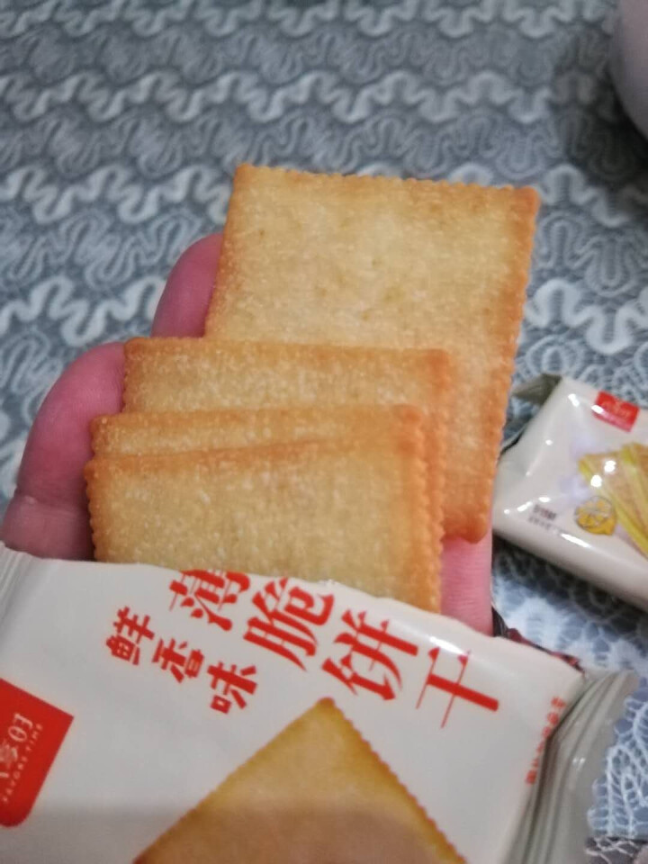 【京东自有品牌】八享时 薄脆饼干 鲜香味 285g/袋 蛋糕 休闲零食怎么样，好用吗，口碑，心得，评价，试用报告,第4张