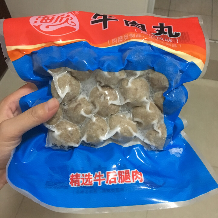 海欣 牛肉丸250g怎么样，好用吗，口碑，心得，评价，试用报告,第2张