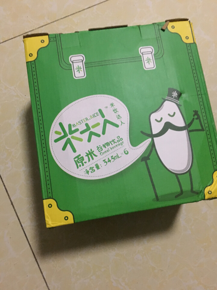 米大人 米露大米谷物饮料6瓶礼盒装  （345 ml*6罐） 原米味 默认1怎么样，好用吗，口碑，心得，评价，试用报告,第2张