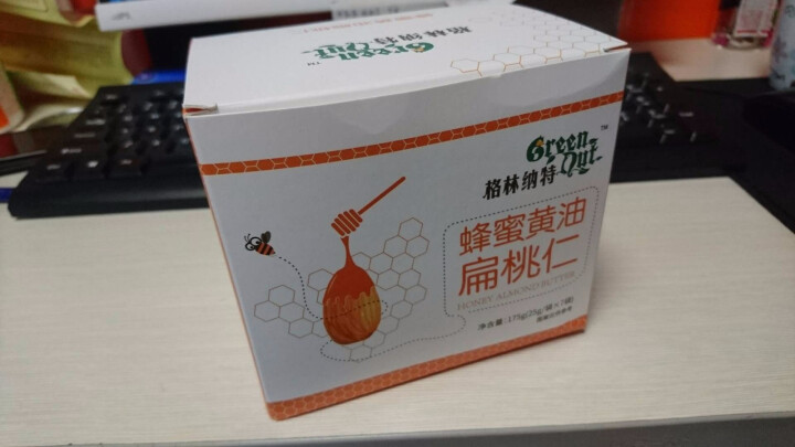 格林纳特 蜂蜜黄油扁桃仁（175g/盒内含7袋）每日坚果混合缤纷干果果仁零食怎么样，好用吗，口碑，心得，评价，试用报告,第2张