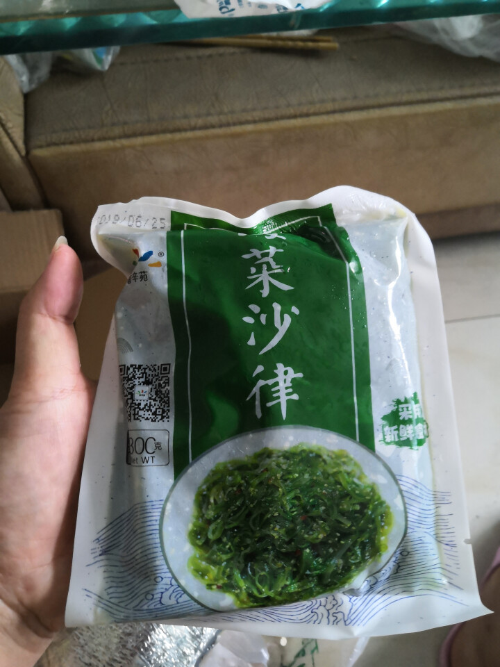 香辛苑 大连冷冻调味裙带菜海藻沙律 300g怎么样，好用吗，口碑，心得，评价，试用报告,第4张