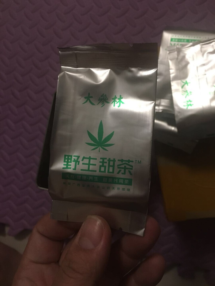 大参林 广西金秀大瑶山野生天然无糖甜茶130G罐 1罐怎么样，好用吗，口碑，心得，评价，试用报告,第5张