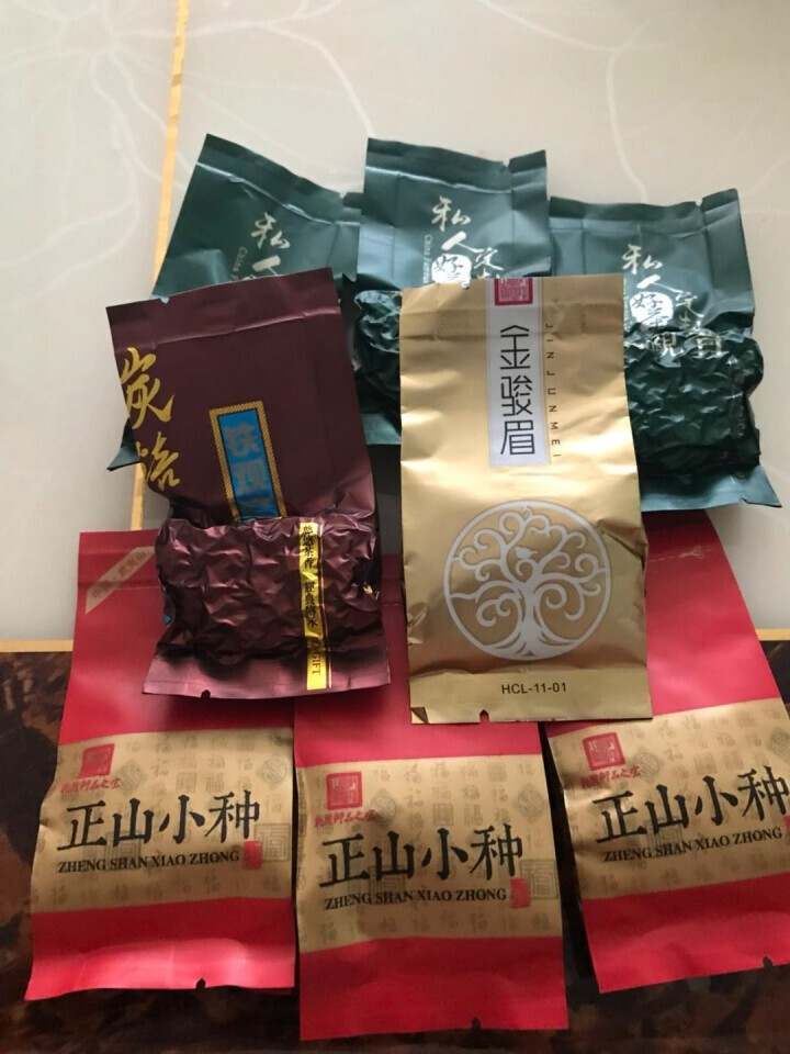 夕洱茶叶 金骏眉红茶正山小种炭焙浓香型铁观音福建乌龙茶清香型铁观音组合私享装8小包 四种口味怎么样，好用吗，口碑，心得，评价，试用报告,第3张