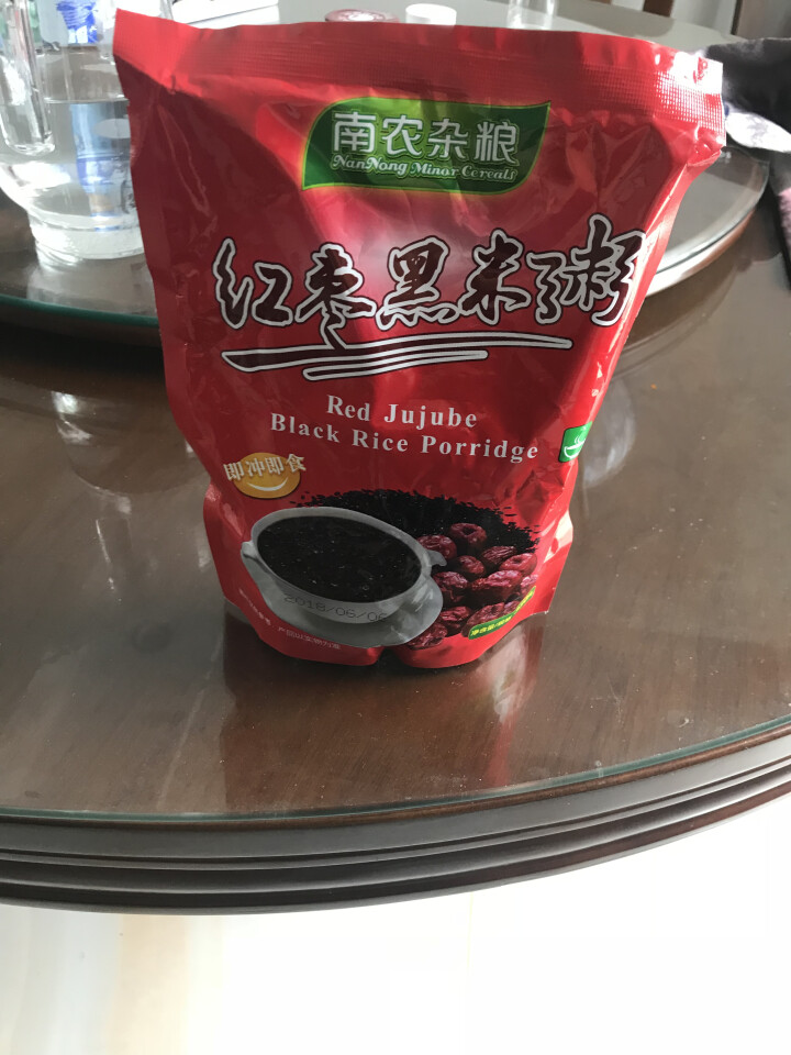 南农（nannong） 南农 红枣黑米粥方便速食五谷杂粮代餐食品营养粥 红枣黑米粥350g怎么样，好用吗，口碑，心得，评价，试用报告,第2张